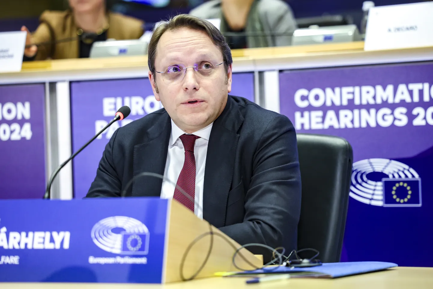 Tervishoiu ja loomade heaolu volinikukandidaadi Olivér Várhelyi (Ungari) täna Brüsselis kuulamisel.