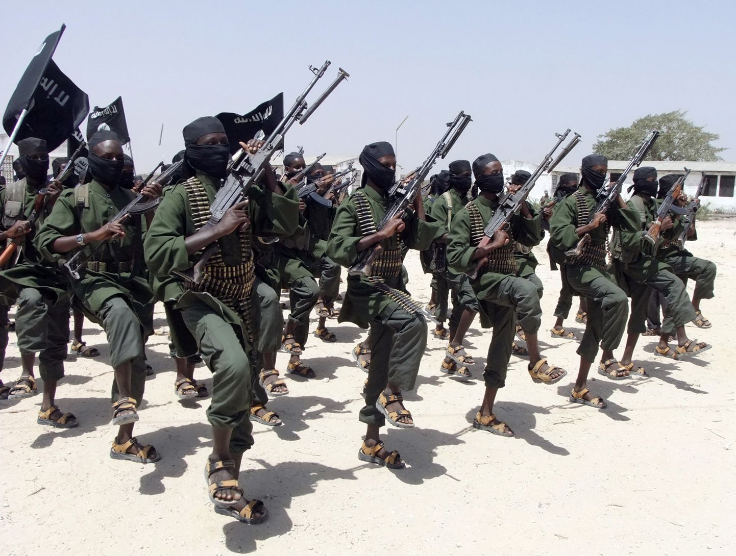 Al-Shabaabi äärmuslased.
