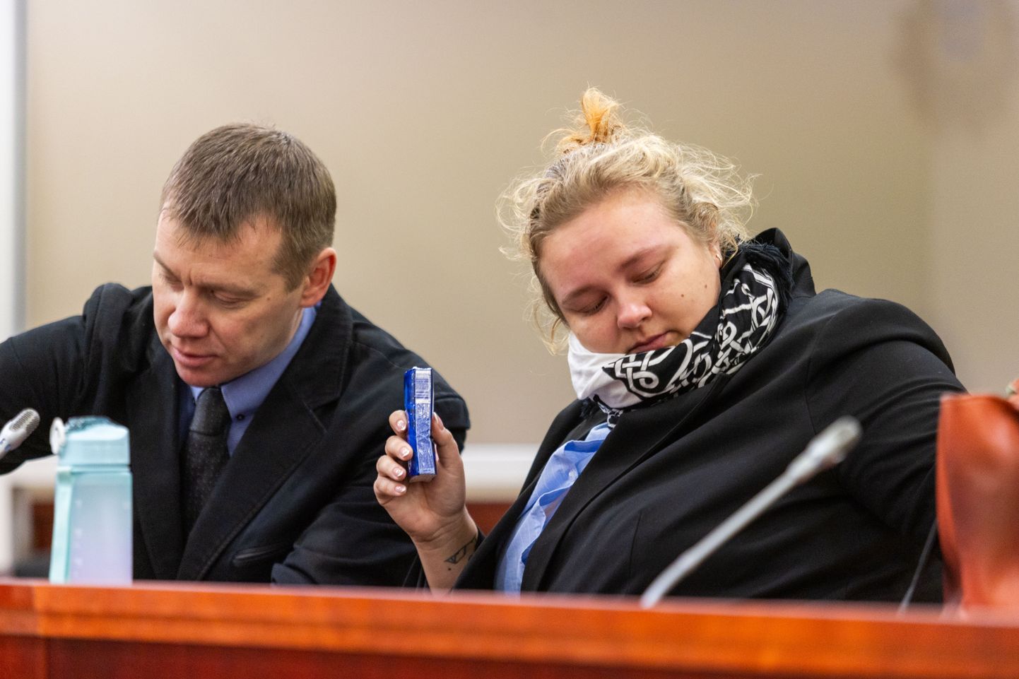 Герда Юшин на судебном заседании 29 октября.
