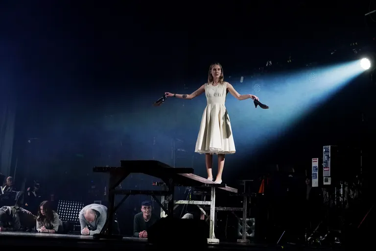 Nacionālā kino festivāla "Lielais Kristaps 2023" apbalvošanas ceremonija Dailes teātrī 2024. gada 5. februārī.