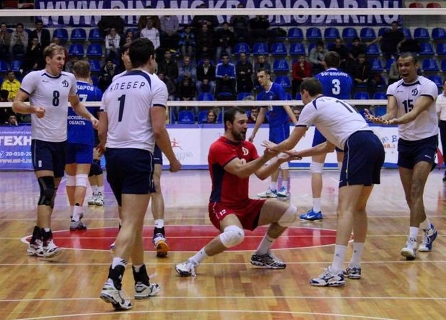 Krasnodari Dinamo mängijad.