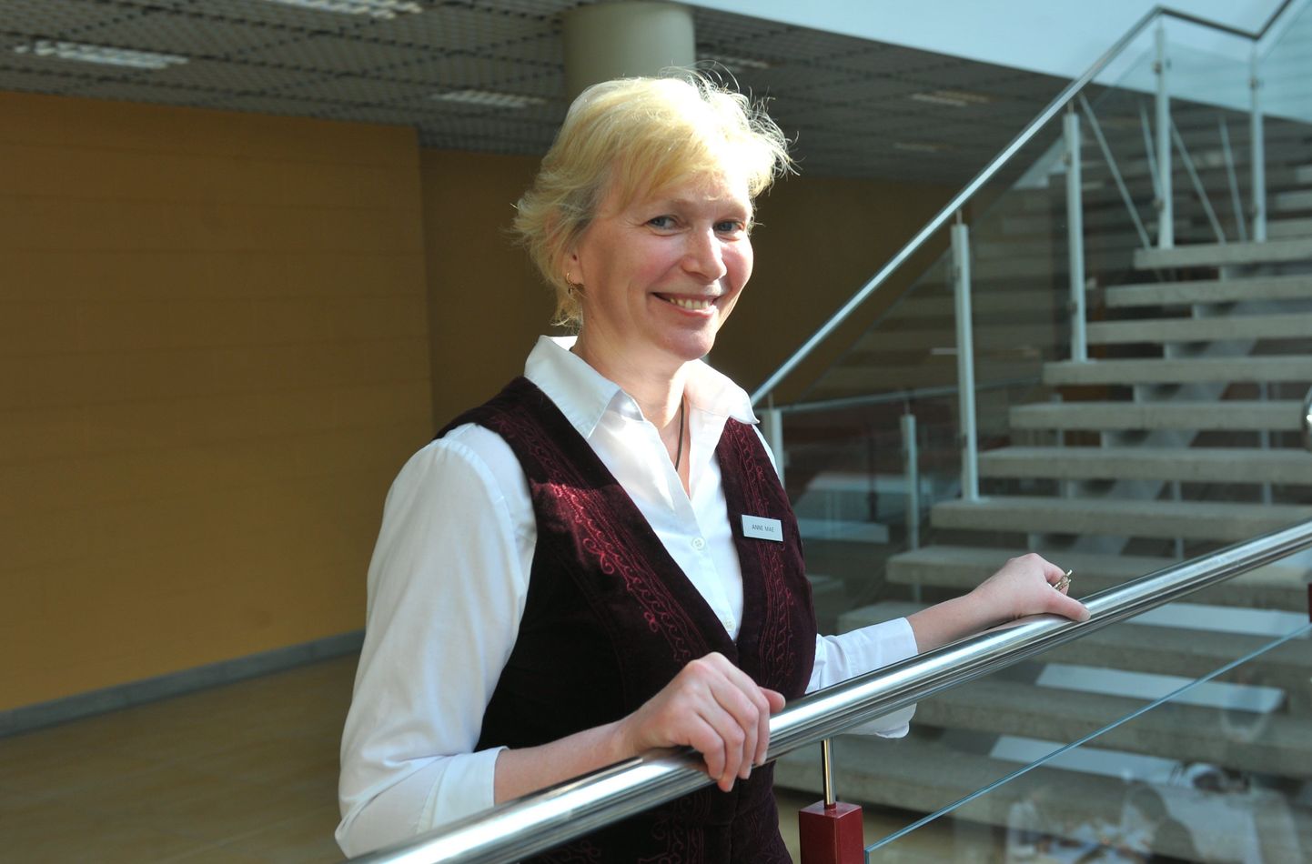 Tallinna Teeninduskooli majutus-toitlustusvaldkonna juhtivõpetaja Anne Mäe.