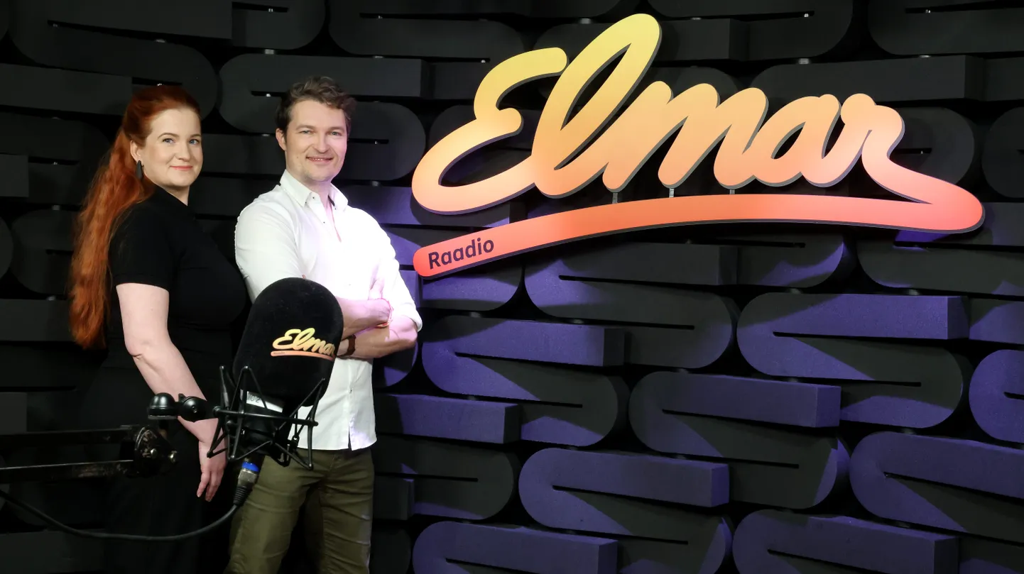 Raadio Elmar saatejuhid Tiiu Sommer ja Lauri Hermann.