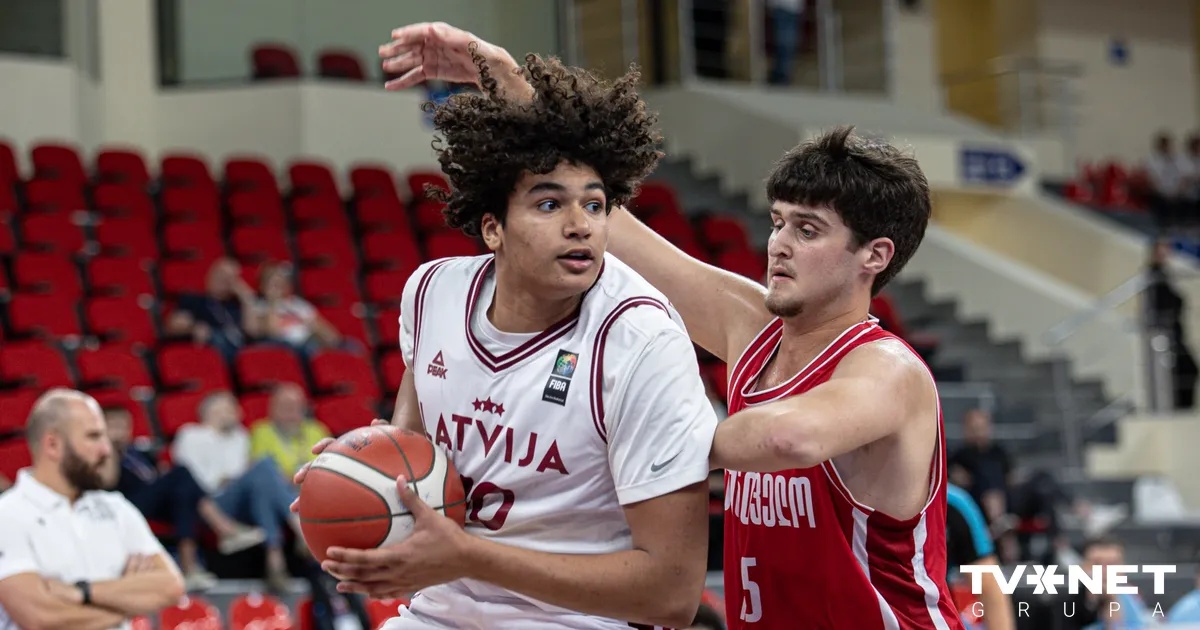 Latvijas U-16 basketbolisti ar +52 uzveic mājiniekus un iekļūst EČ ...
