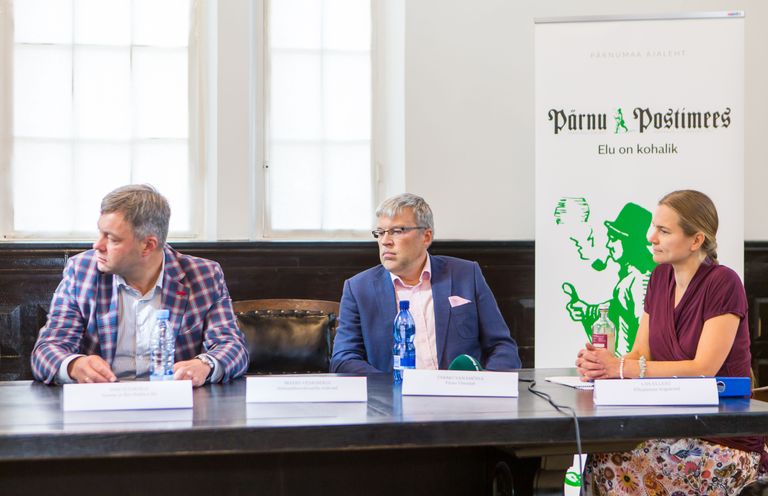 Pärnu Postimehe korraldatud esimene tänavuste kohalike valimiste debatt.