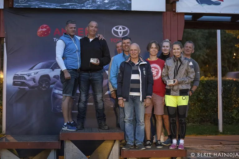ORC I grupi poodium - Holm-Kalevi Jahtklubi Kolmapäevaregatt 26.08.2020