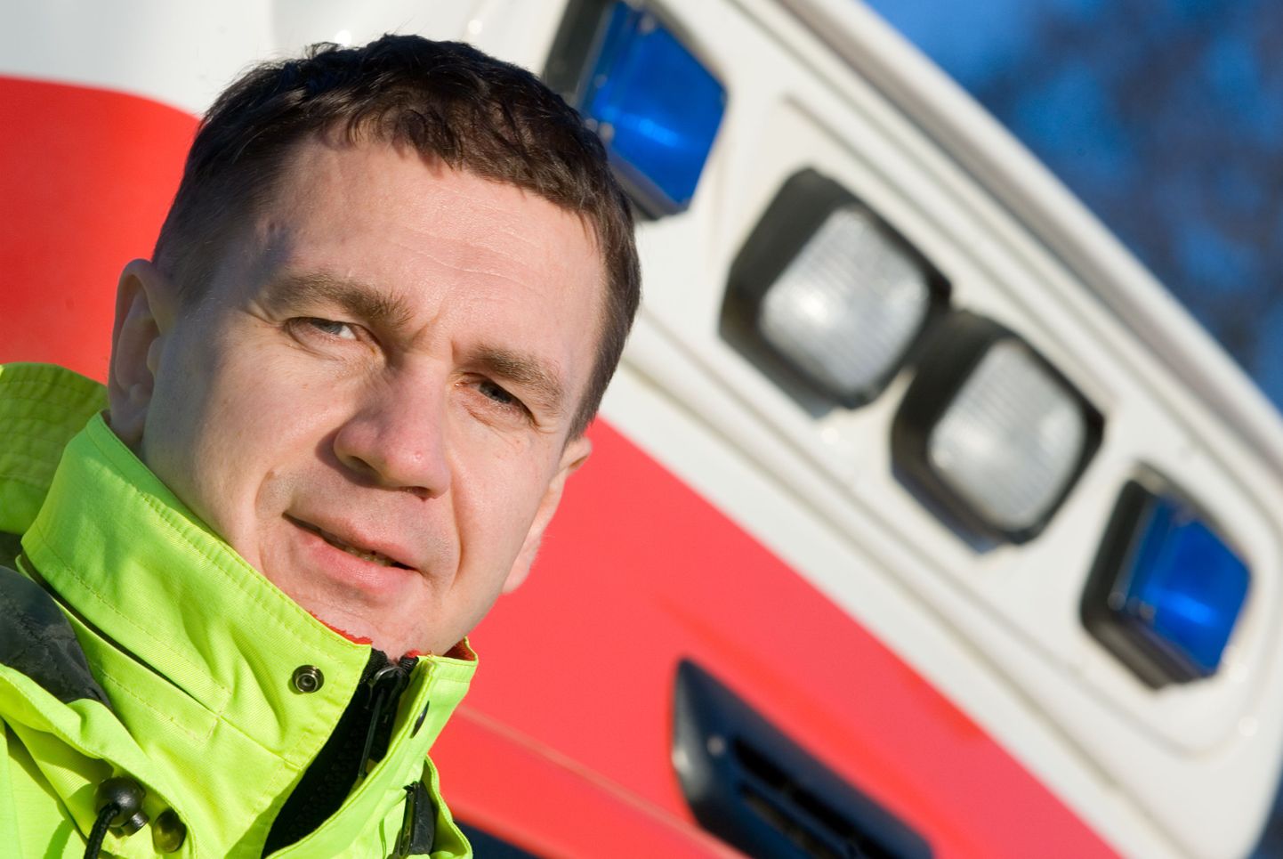 Tallinna kiirabi juht Raul Adlas.