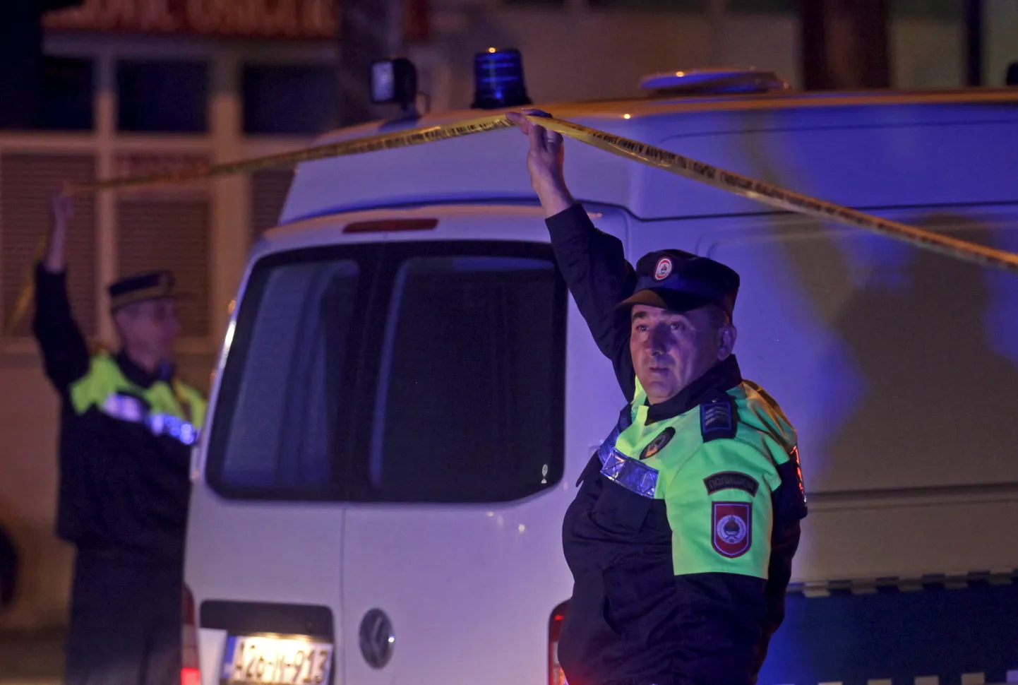 Bosnia politseinikud. Foto on illustreeriv.