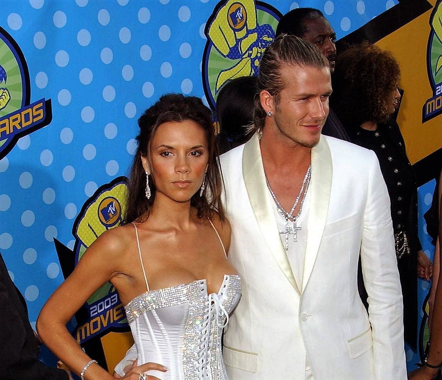 Victoria ja David Beckham 20 aastat tagasi.