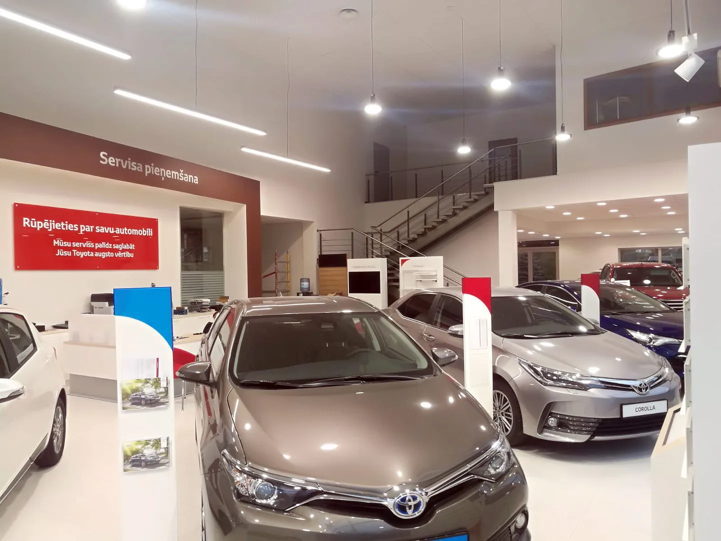 Jēkabpilī durvis ver jauns autorizētais Toyota dīlercentrs