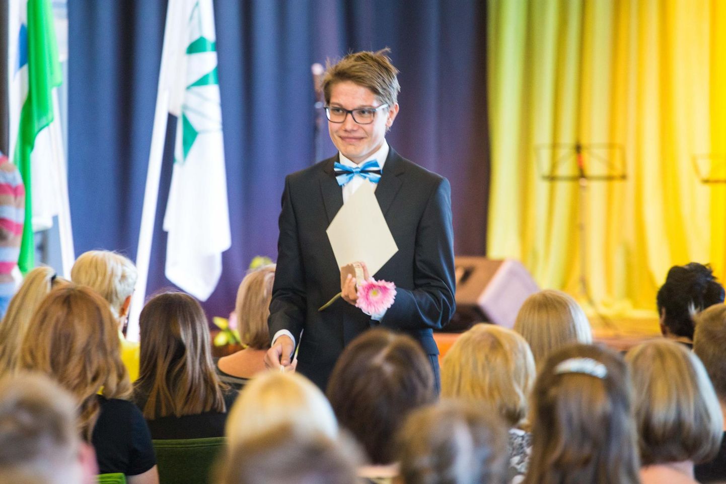 Kuldne noormees: Rakvere gümnaasiumi 9. klassi õpilane Kristjan Tropp oli kolmel olümpiaadil Eestis esikümnes.