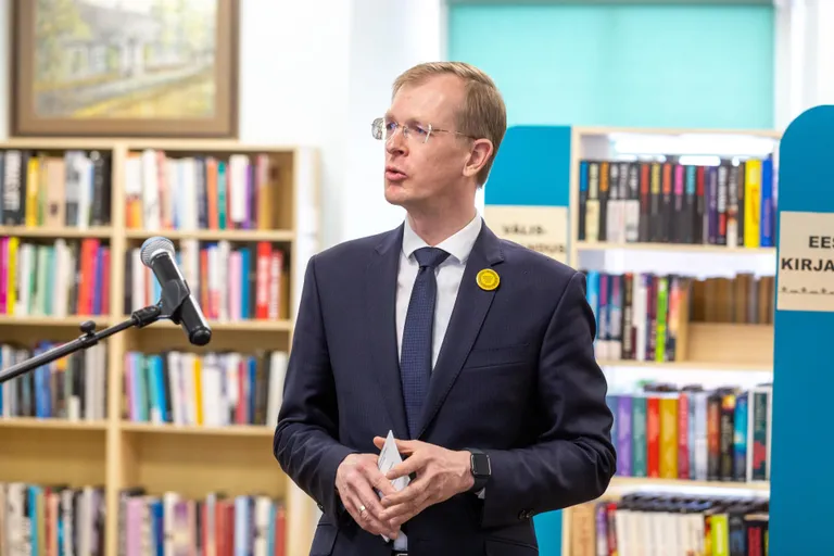 Kultuuriminister Tiit Terik.