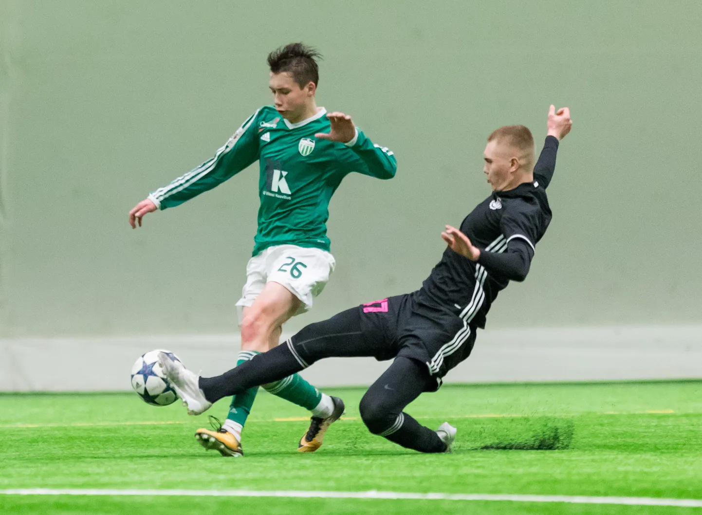 FCI Levadia ja Nõmme Kalju treeningkohtumine