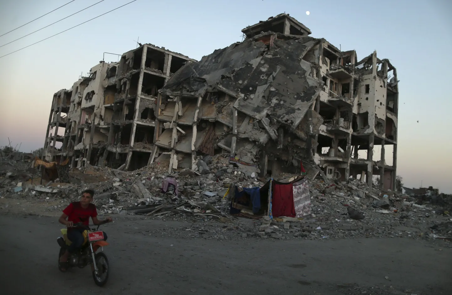 Elumaja Beit Lahiyas (Gaza põhjaosa) pärast Iisraeli armee õhurünnakut.