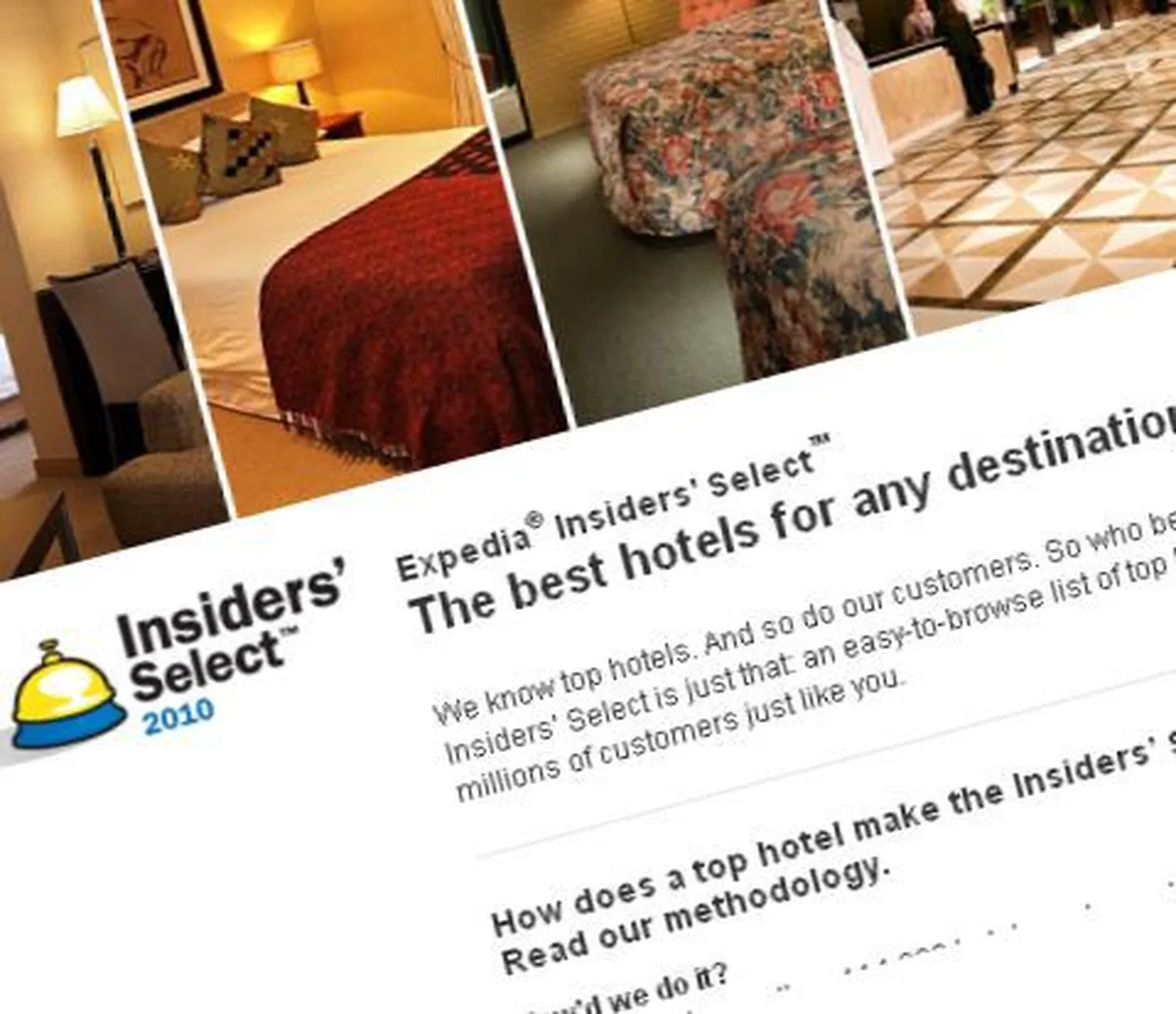 Fragment Insiders' Selecti edetabelit tutvustavalt veebilehelt.