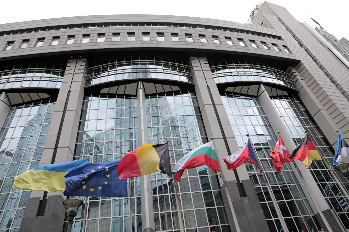 Euroopa Parlamendi hoone Brüsselis.