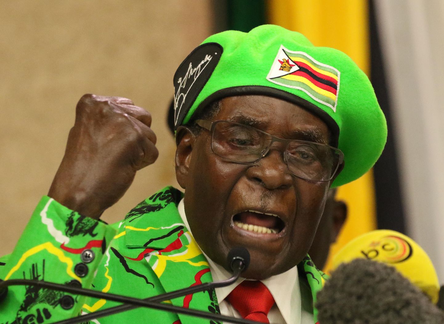 President Robert Mugabe oktoobri alguses korraldatud valitsuspartei kongressil.