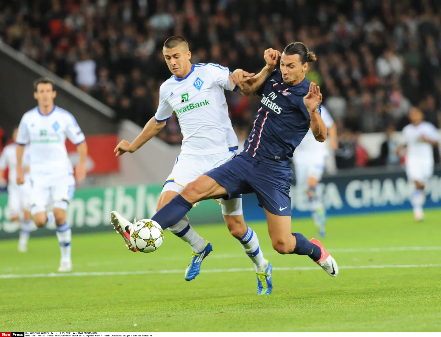 Zlatan Ibrahimovic on löönud juba praeguseks PSG särgis kõigi sarjade peale kokku kaheksa väravat.