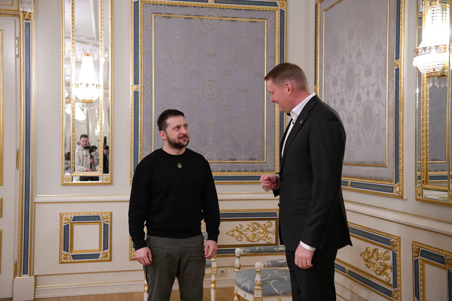 Edvarda Smiltēna vizīte Ukrainā