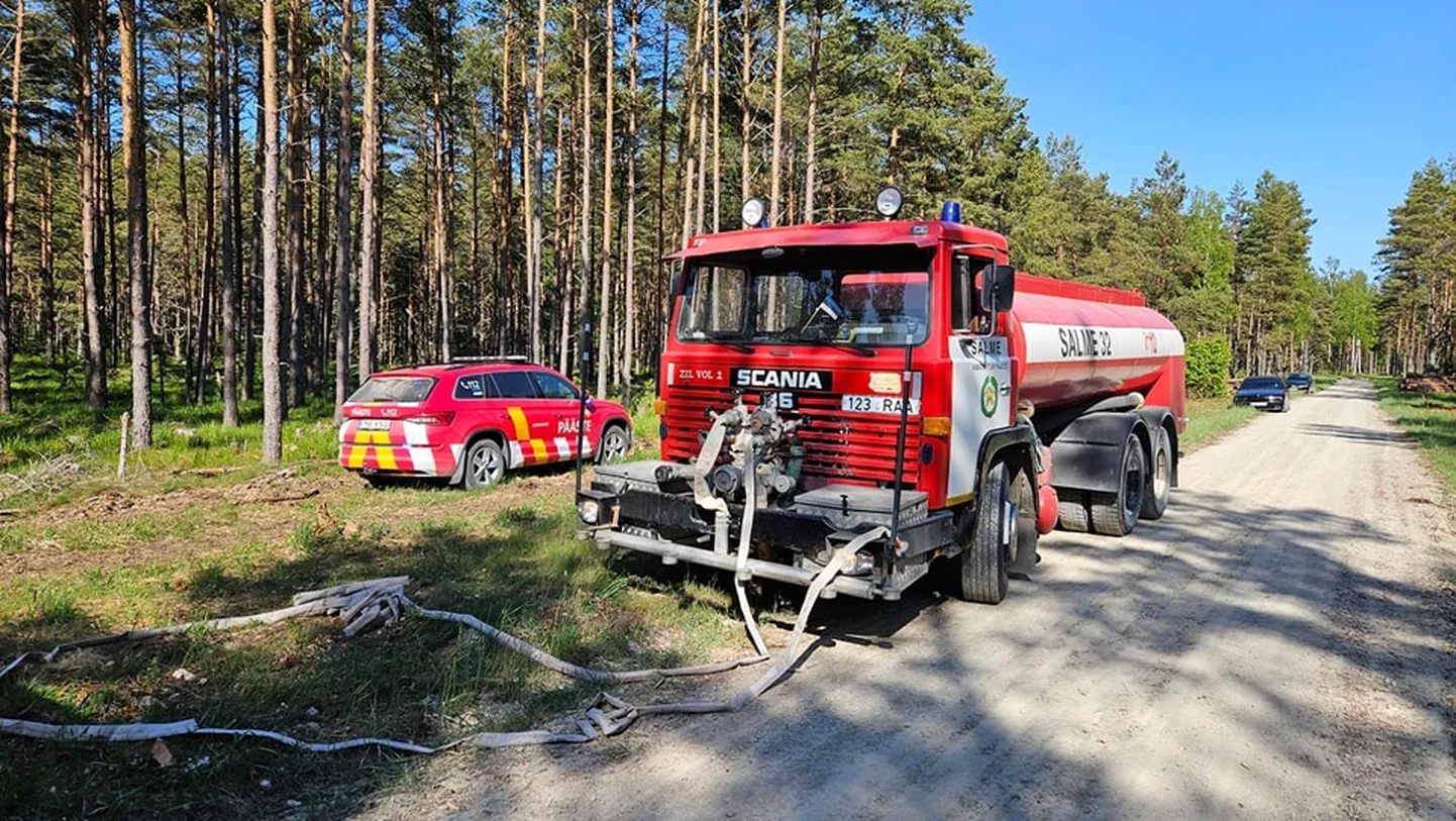 Metsatulekahju Koimlas 4. juunil 2023