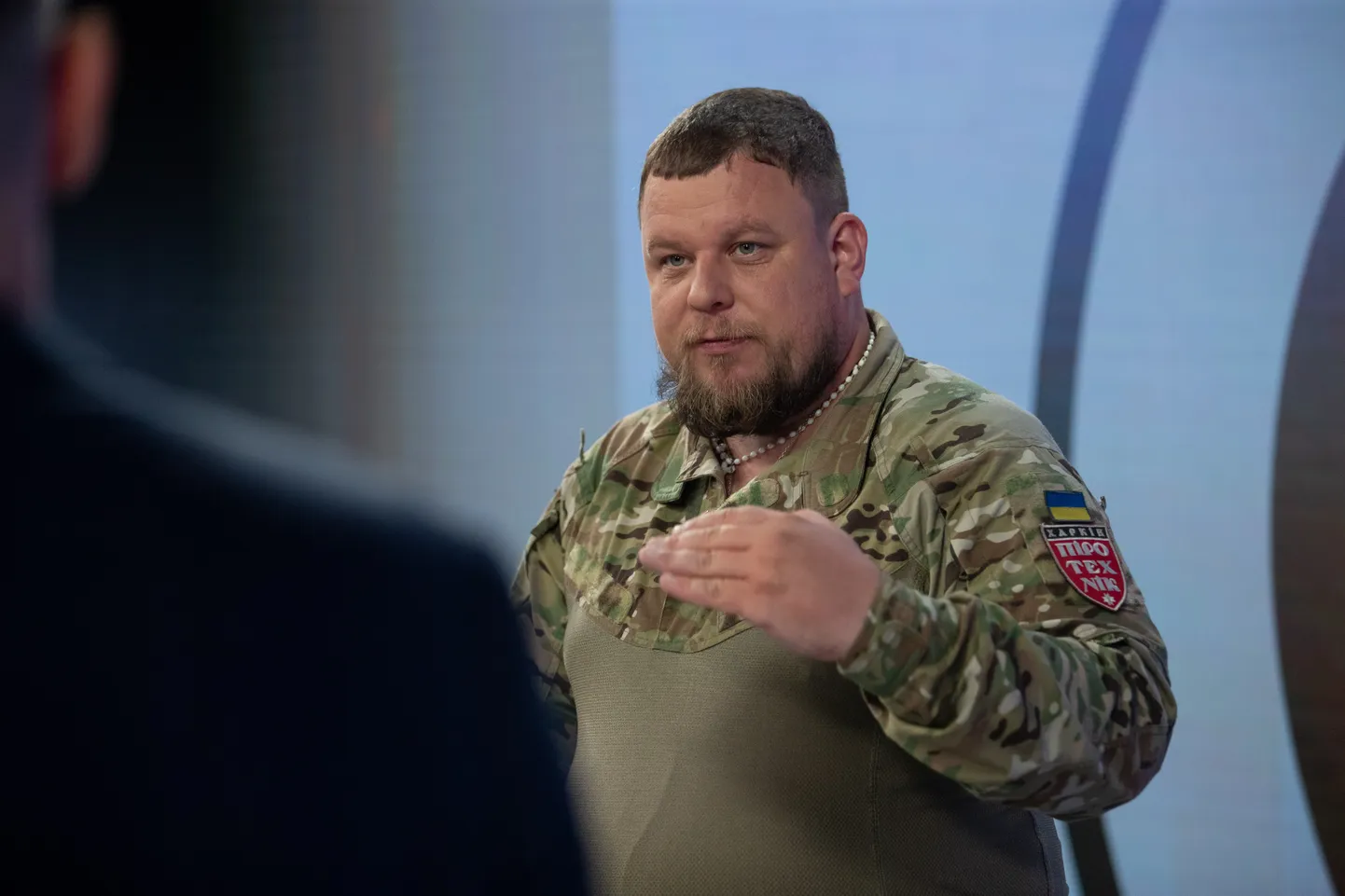 Ukraina sõja vabatahtlik Oleg Abramitšev.