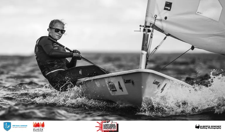 Maris Seersant EST190609, Tallinna Jahtklubi - Laser Radial Noorte Euroopa Meistrivõistlused 2016 - 11.08.2016 - foto Alberto Sanchez