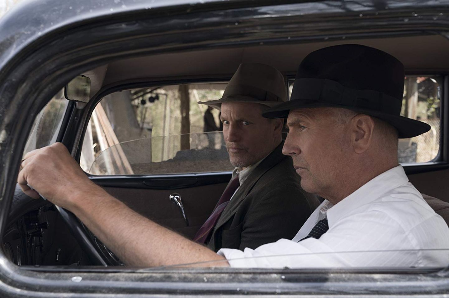 Woody Harrelson ja Kevin Costner filmis «The Highwaymen»