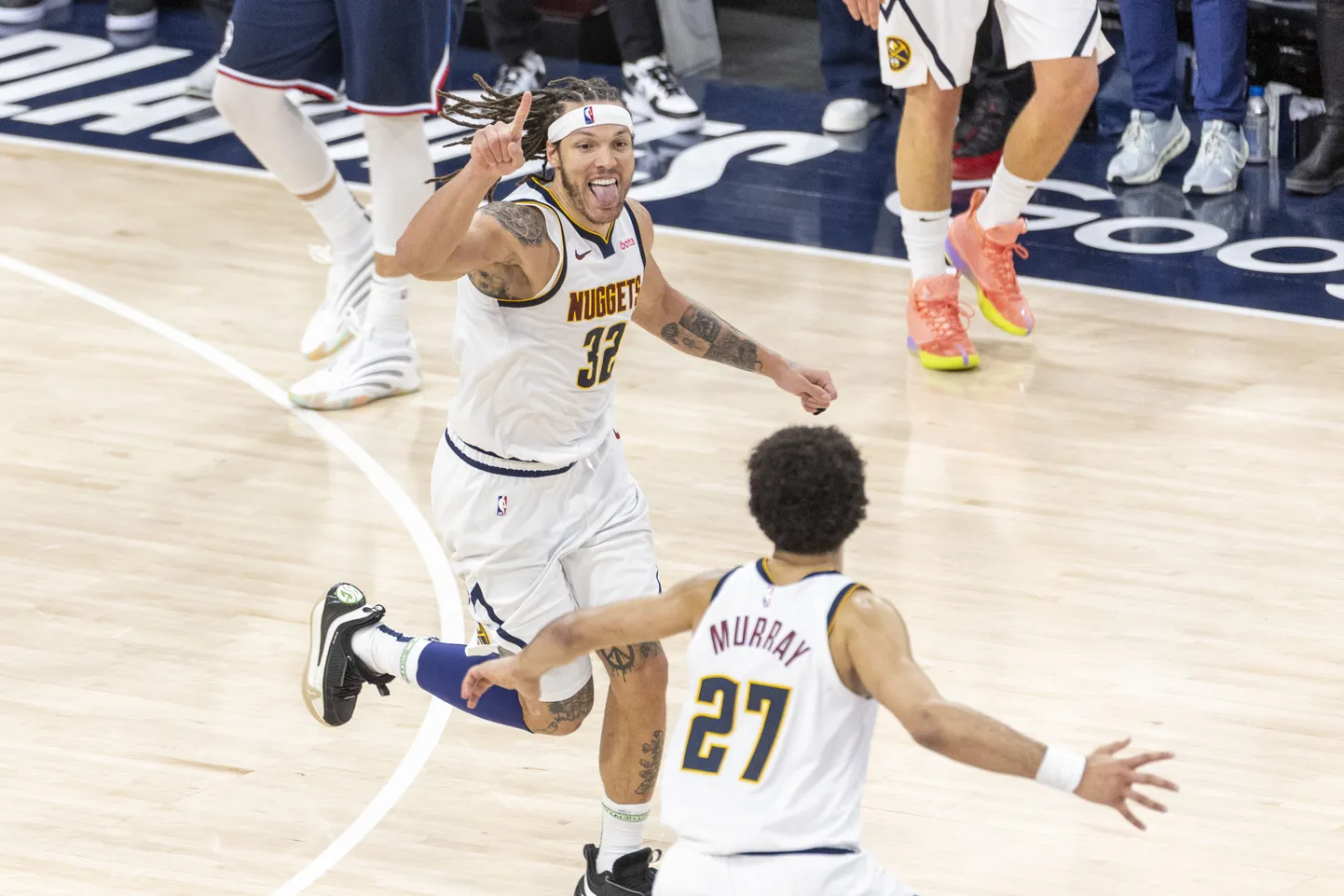 Aaron Gordon (nr 32) viskas uskumatu võidukorvi.