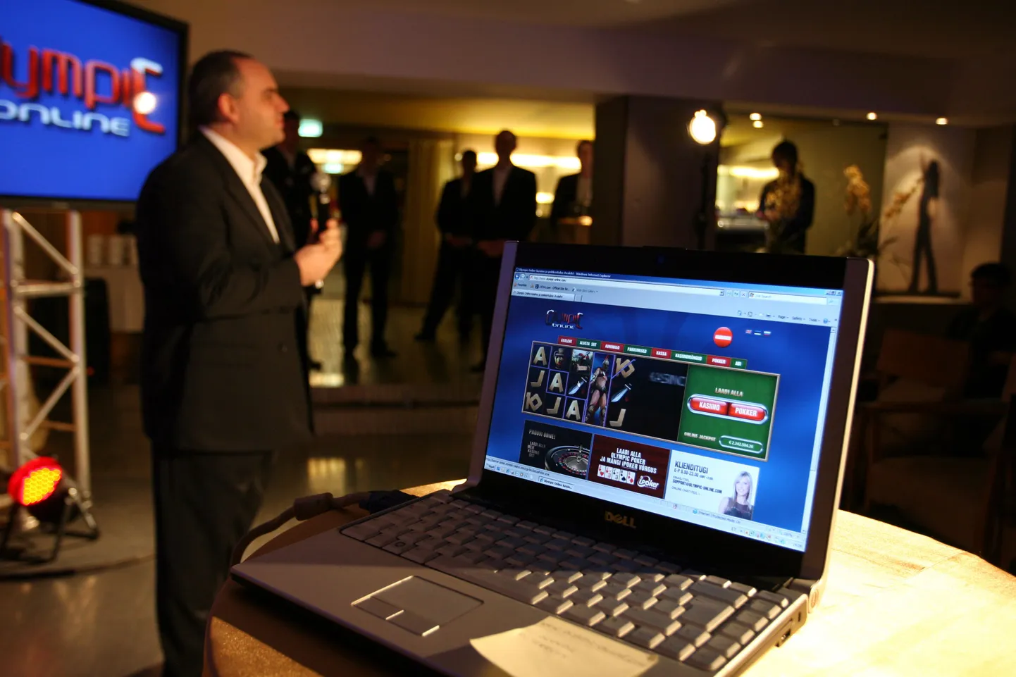 Olympic Online kasiino avamine veebruaris.