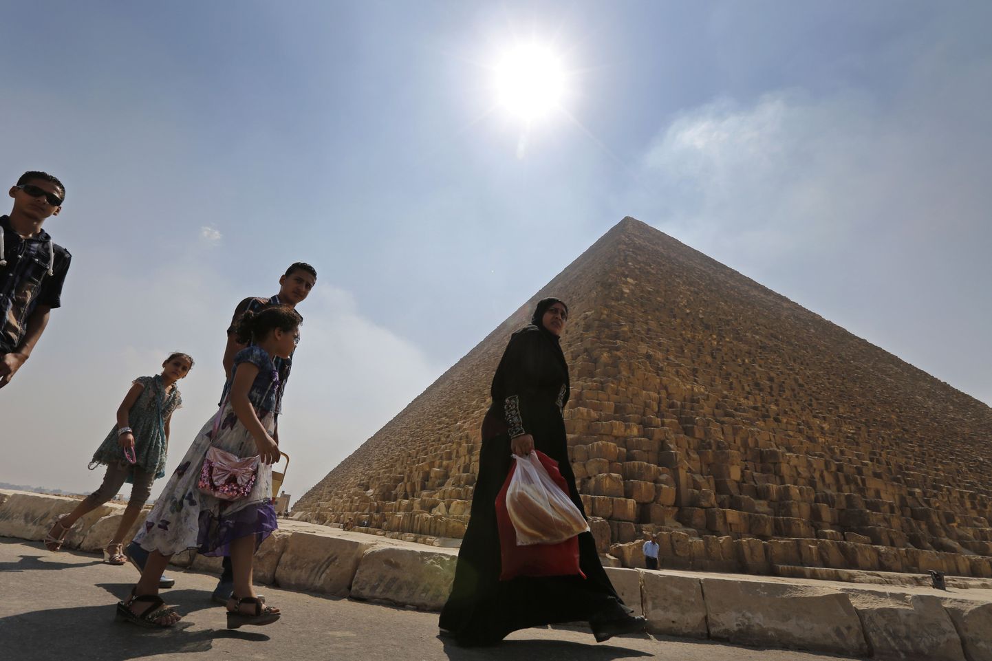 Khufu püramiid Egiptuses