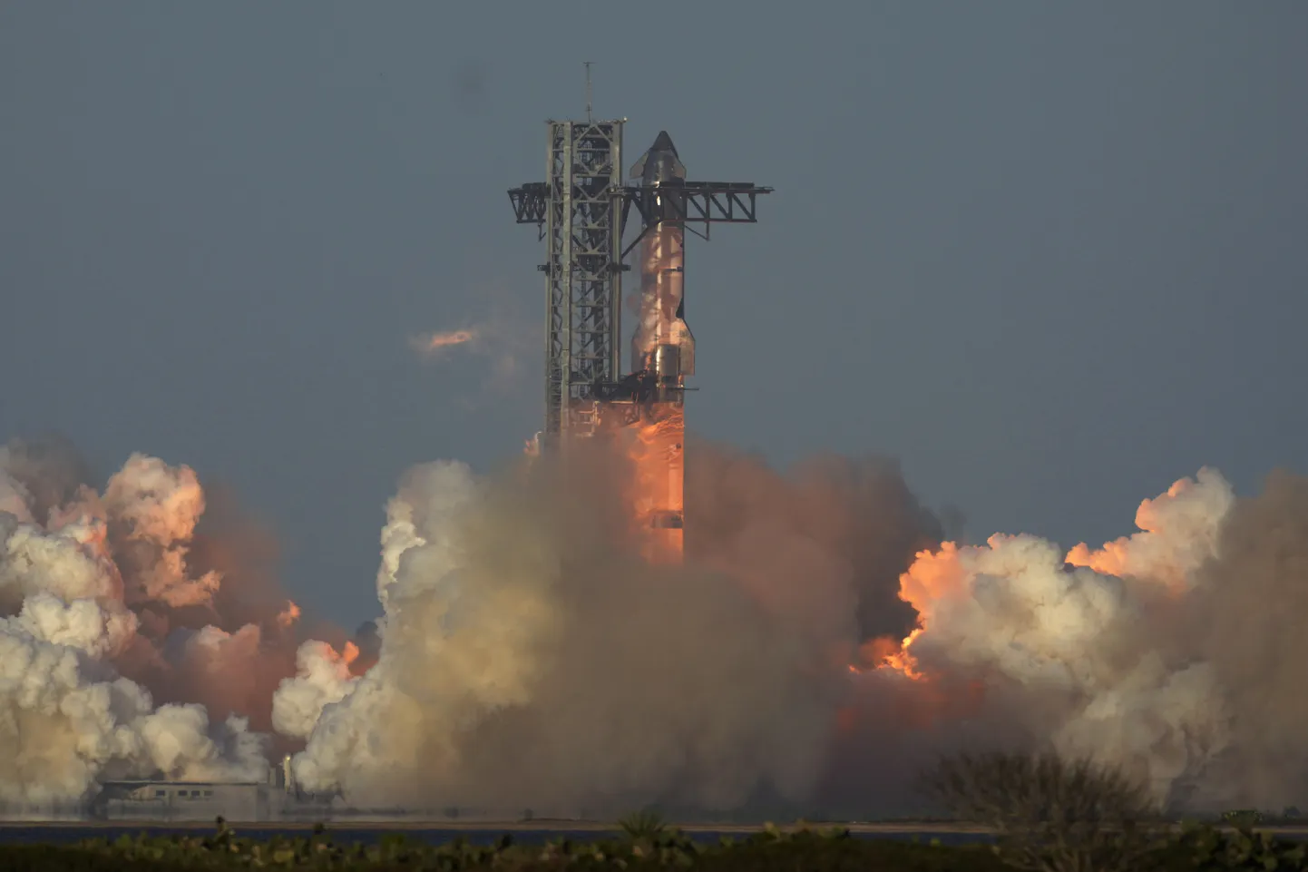 SpaceXi kosmoselaeva Starship katselend. 6. märts 2025.