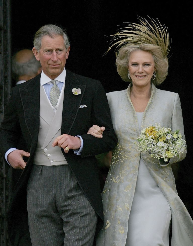 Prints Charles ja hertsoginna Camilla oma pulmapäeval 9. aprillil 2005