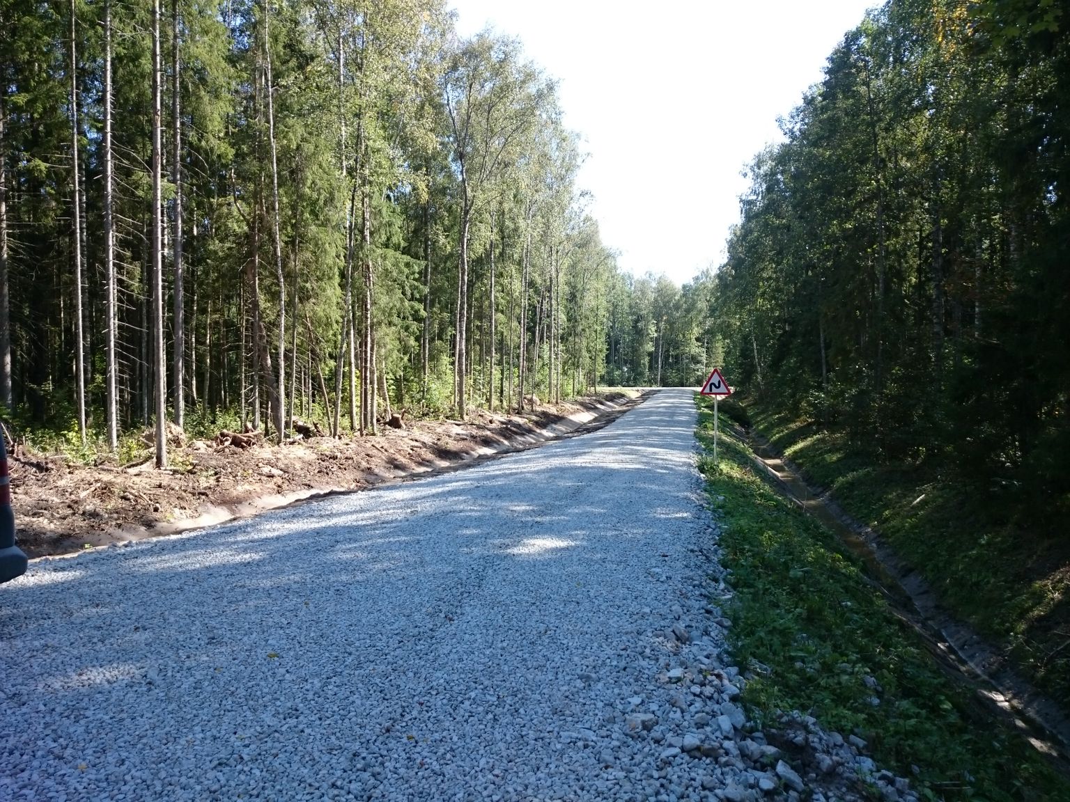 Много щебня использует RMK (Центр управления гослесами - прим.ред) для строительства лесных дорог.