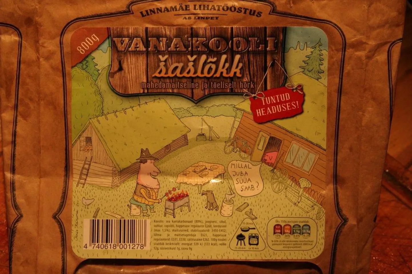 Vanakooli šašlõkk.