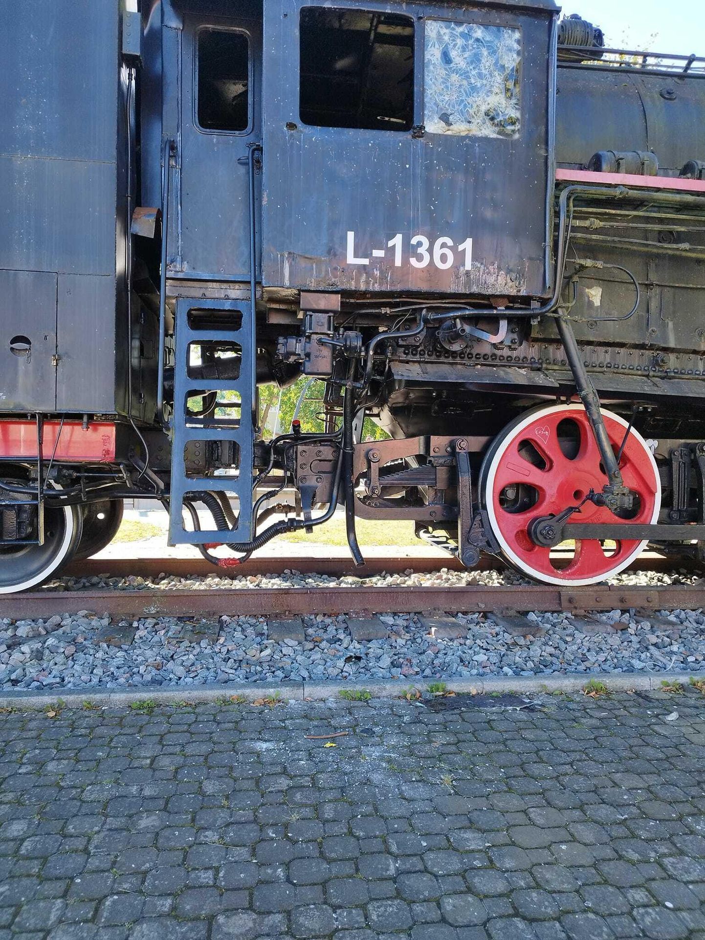 Vana auruvedur ehk L-1361 Tapa raudteejaamas.