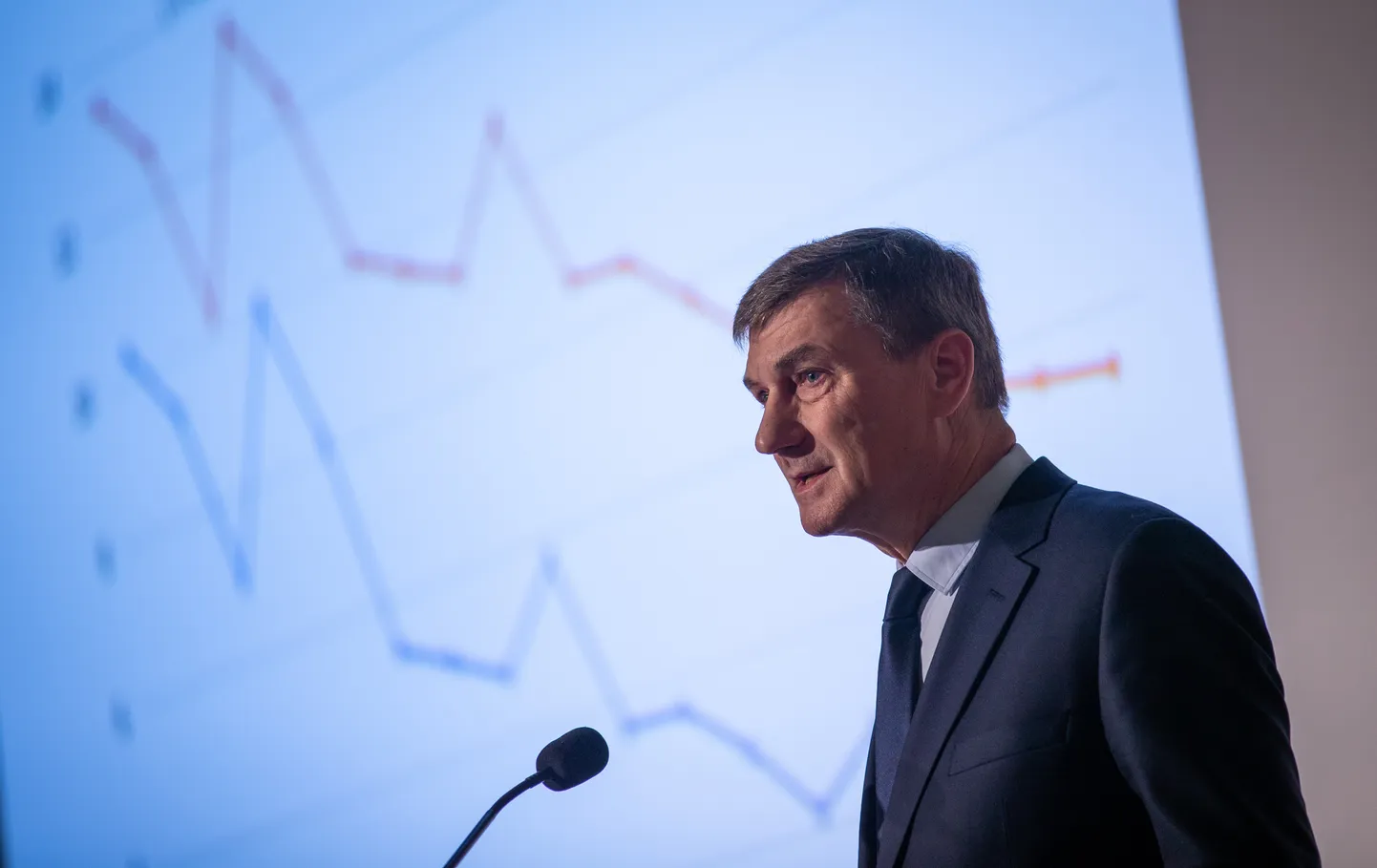 Advokaadibüroo TARK ja Postimehe majanduskonverents 2020. Pildil Euroopa Parlamendi liige Andrus Ansip.