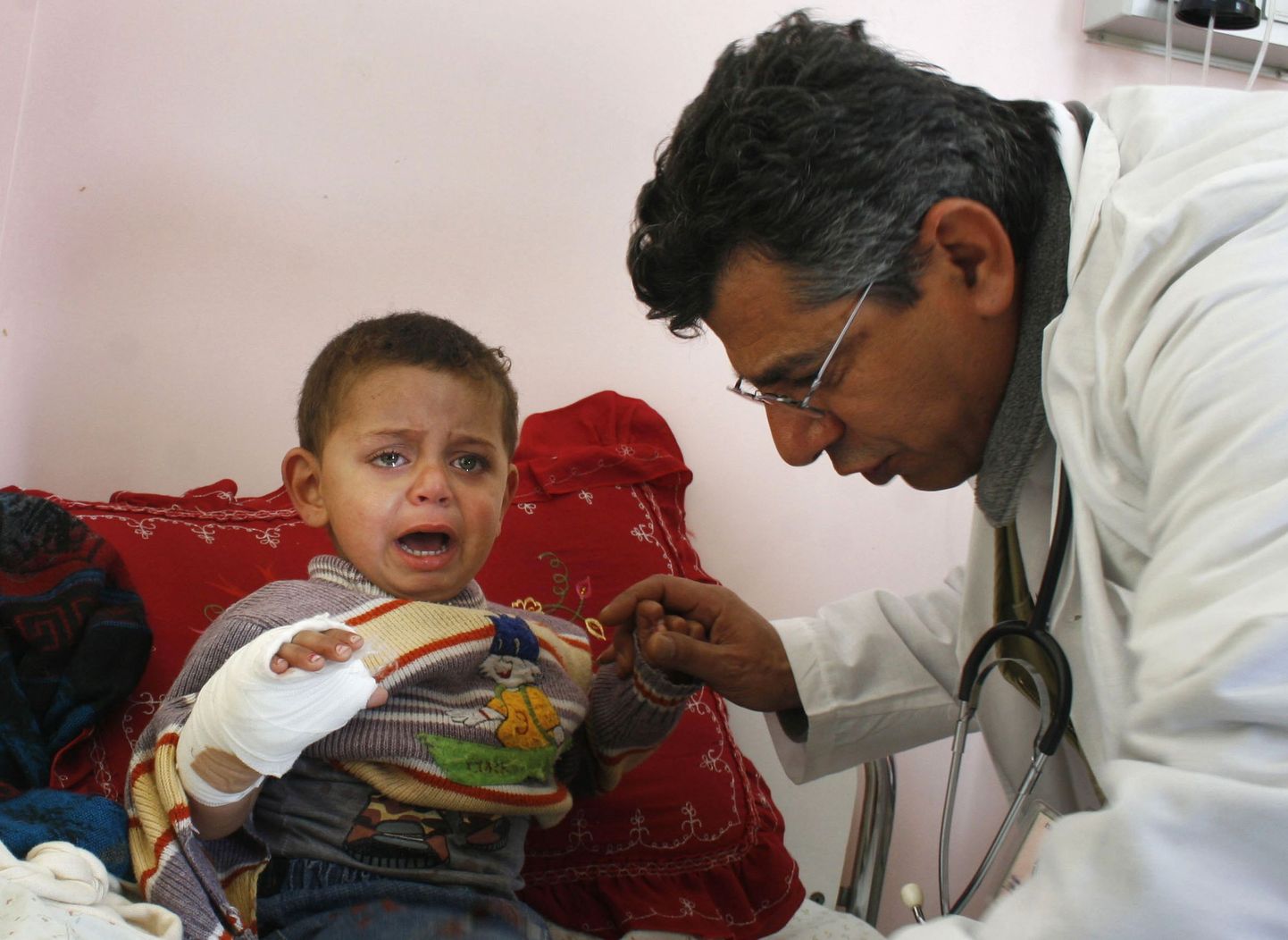 Punase Risti andmetel saab Gaza konfliktis üha rohkem lapsi kannatada