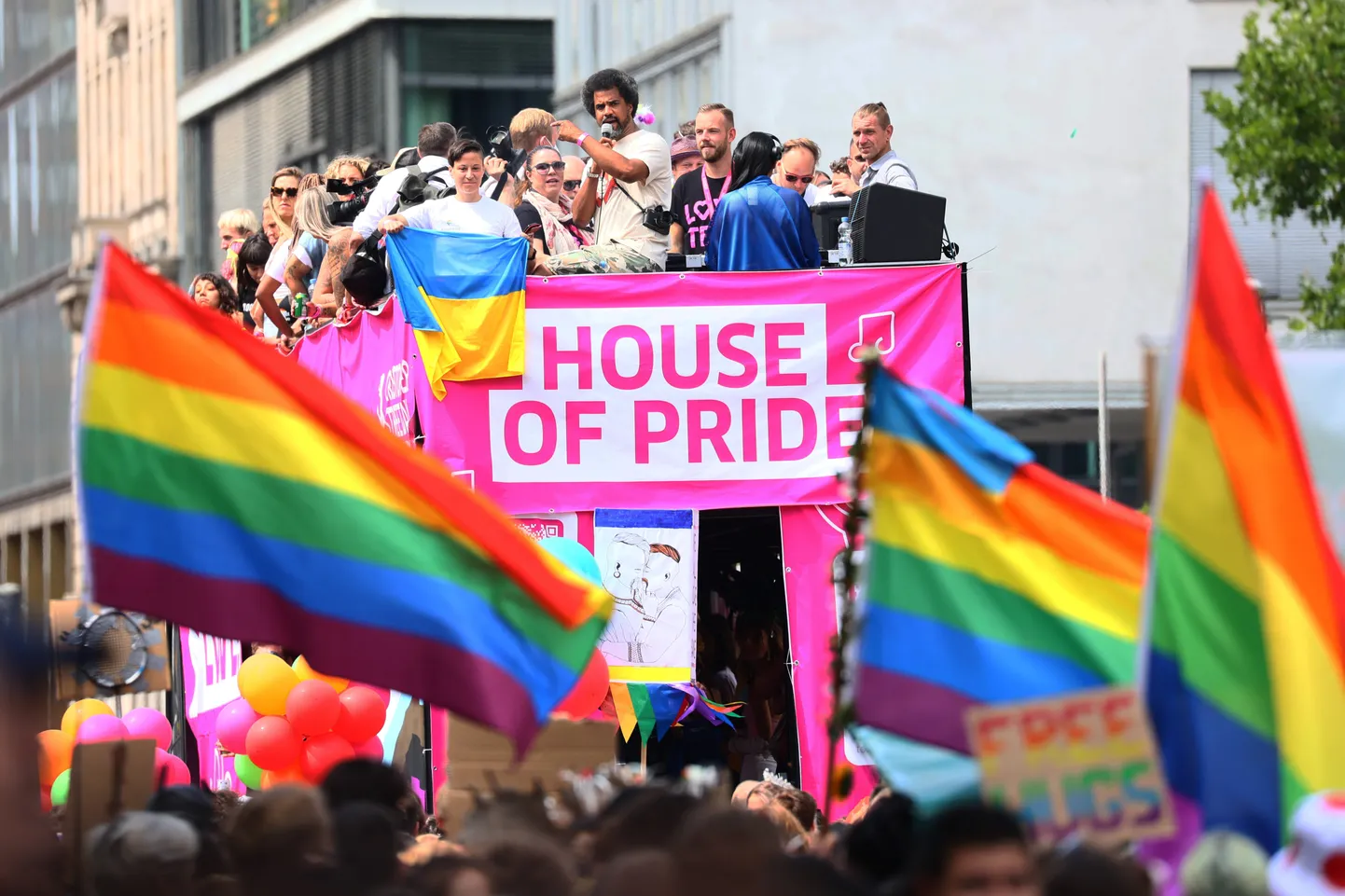 Christopher Street Day pidustused ehk Berliini Pride. 23. juuli 2022.