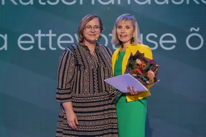 Aasta ettevõtlik õpetaja 2021 Kristi Luik.
