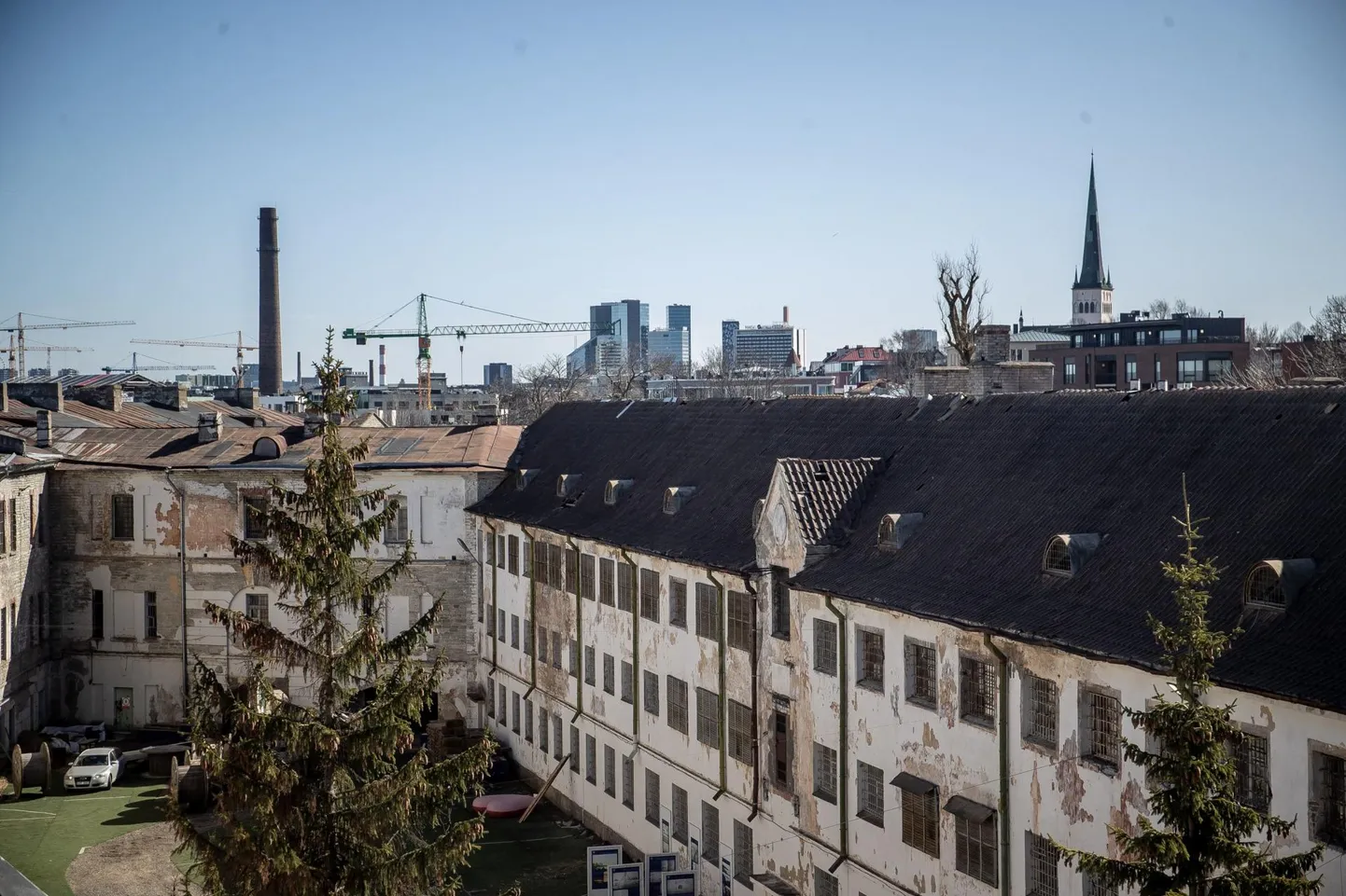 19.04.2021 Tallinn Patarei merekindluse arendus. Patarei vangla.