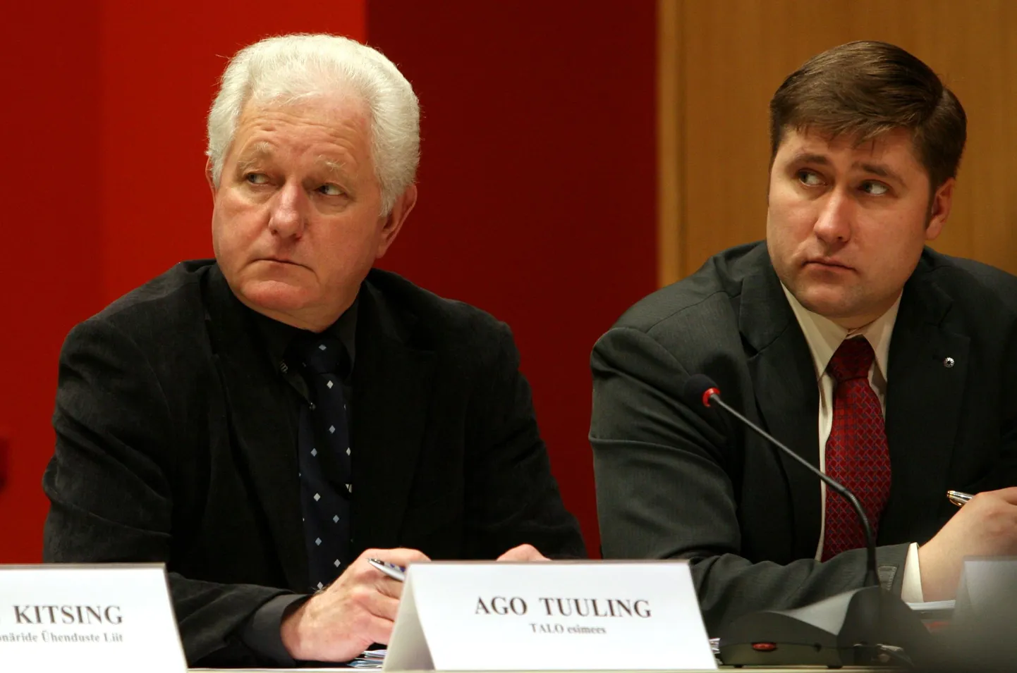 Raudteelaste Ametiühingu esindaja Oleg Tsubarov.