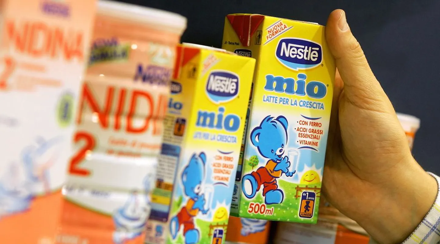 Nestle'i imikutoit, mida firma lubab nii Venemaal kui Ukrainas edasi müüa.