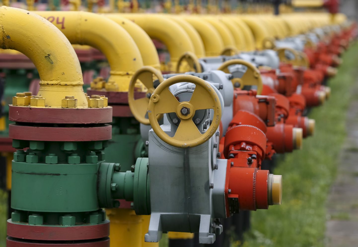 Dašava maa-alune gaasihoidla Ukrainas.