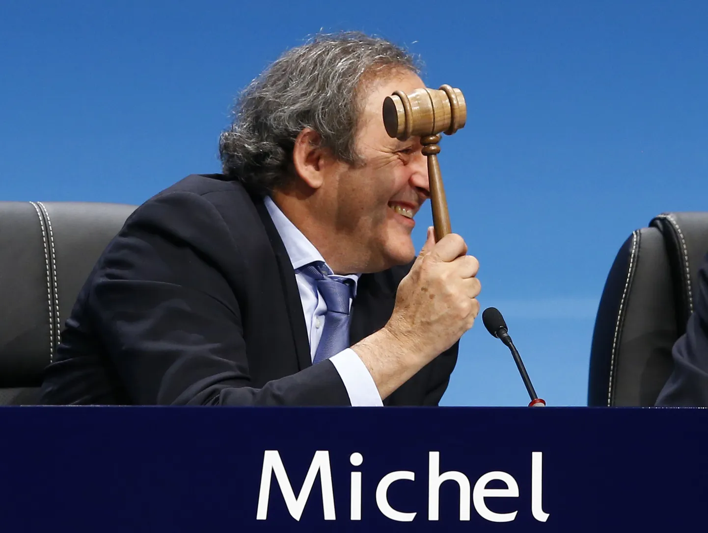 UEFA president Michel Platini jätkab ametis veel neli aastat.