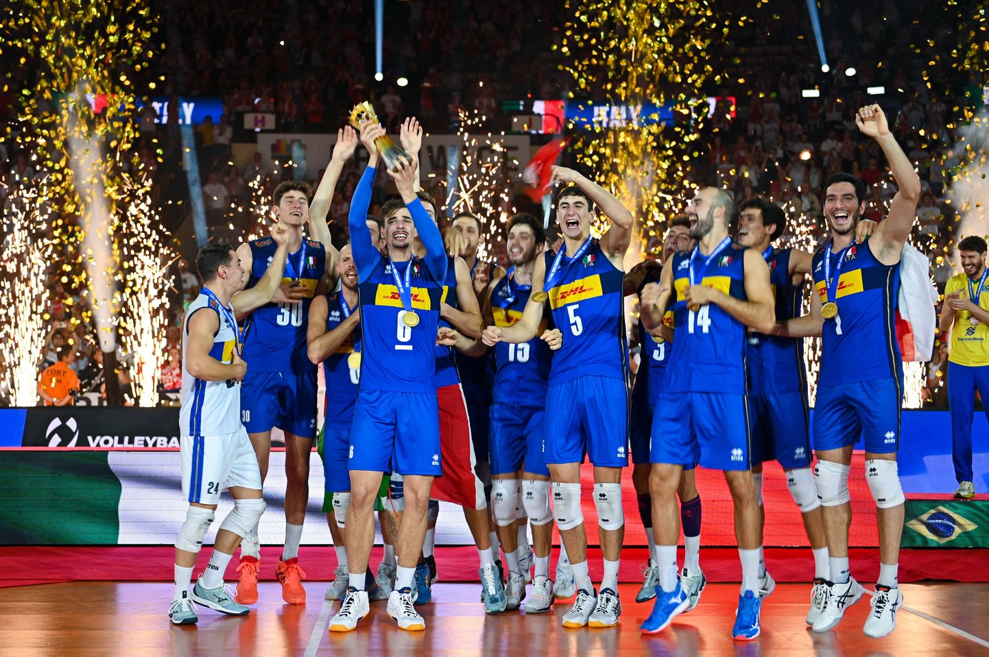 Сборная Италии стала чемпионом мира по волейболу.