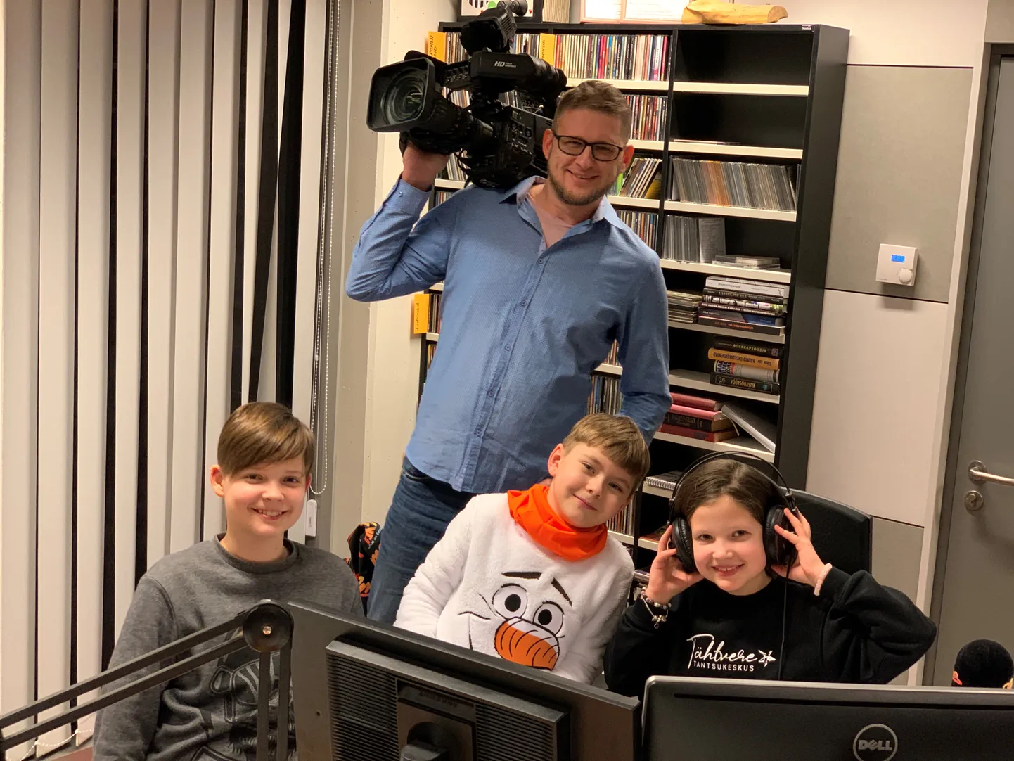 Gustav Pirk, Martin Mae, Oliver Kõvask ja Emili Pirk
