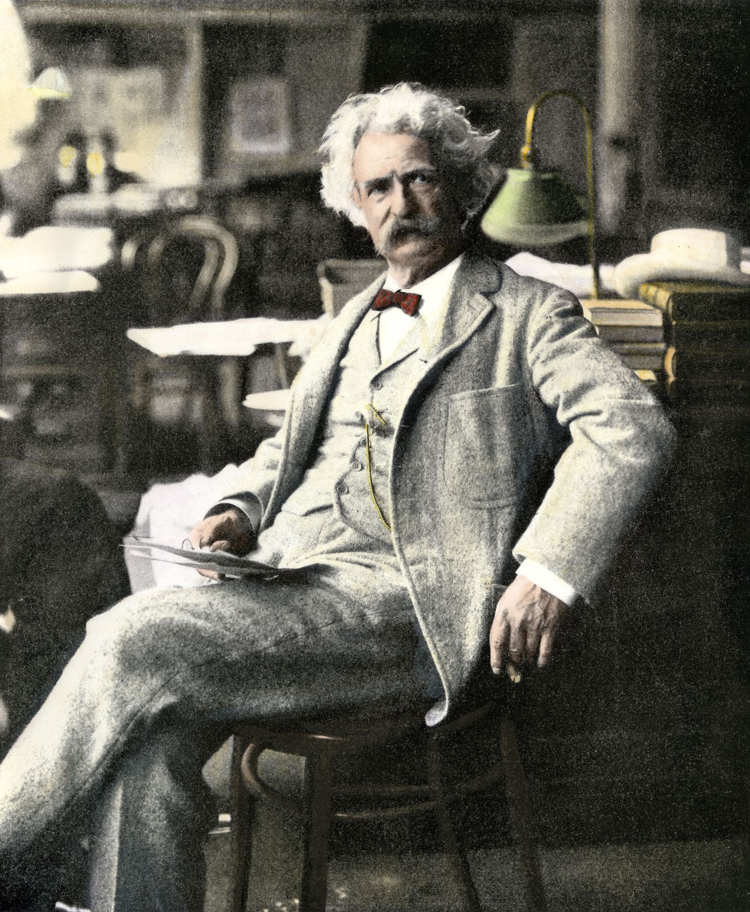 Samuel Clemens (Mark Twain)  New Yorgis.