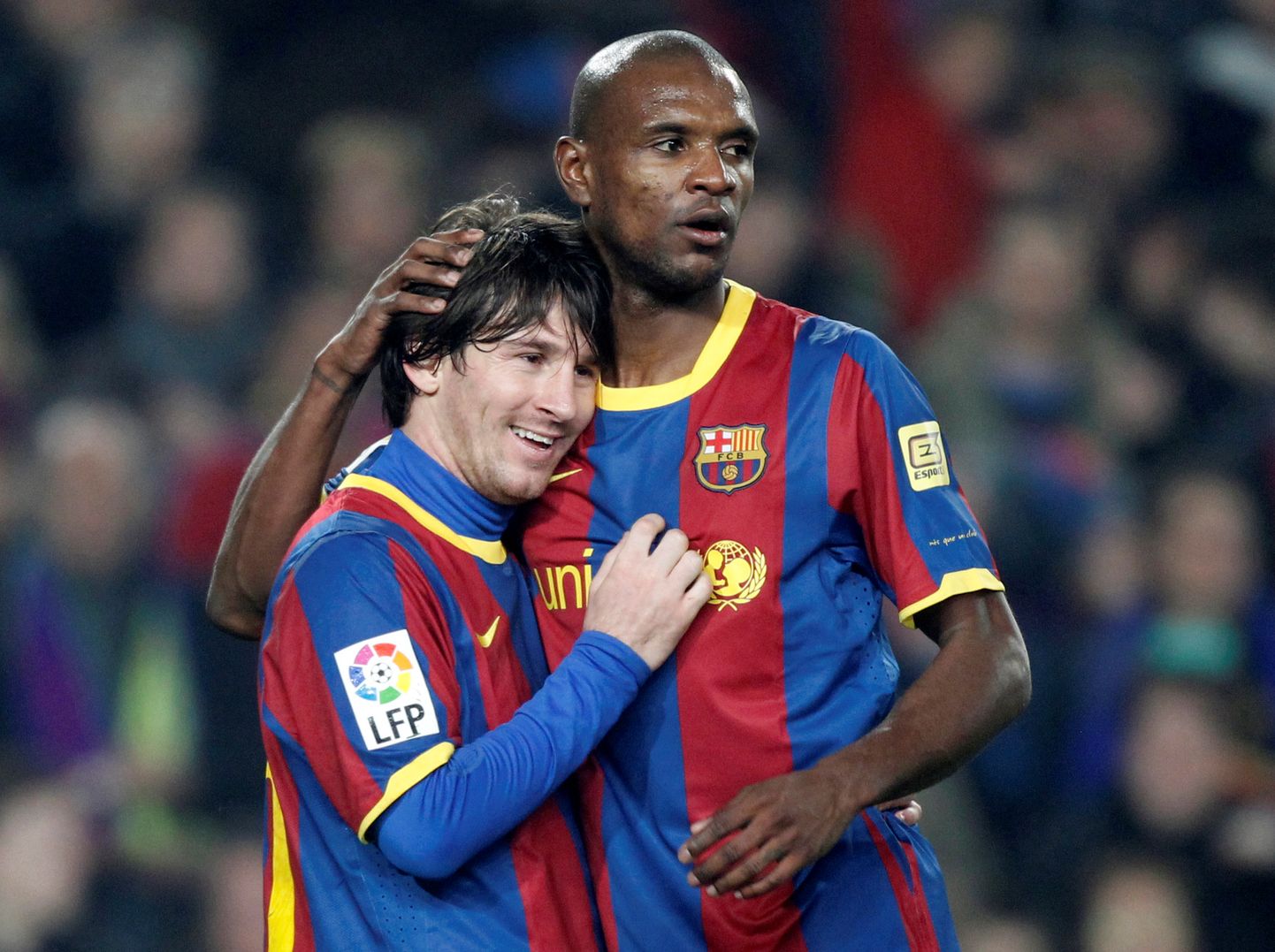 Eric Abidal peab taaskord Lionel Messiga hüvasti jätma.