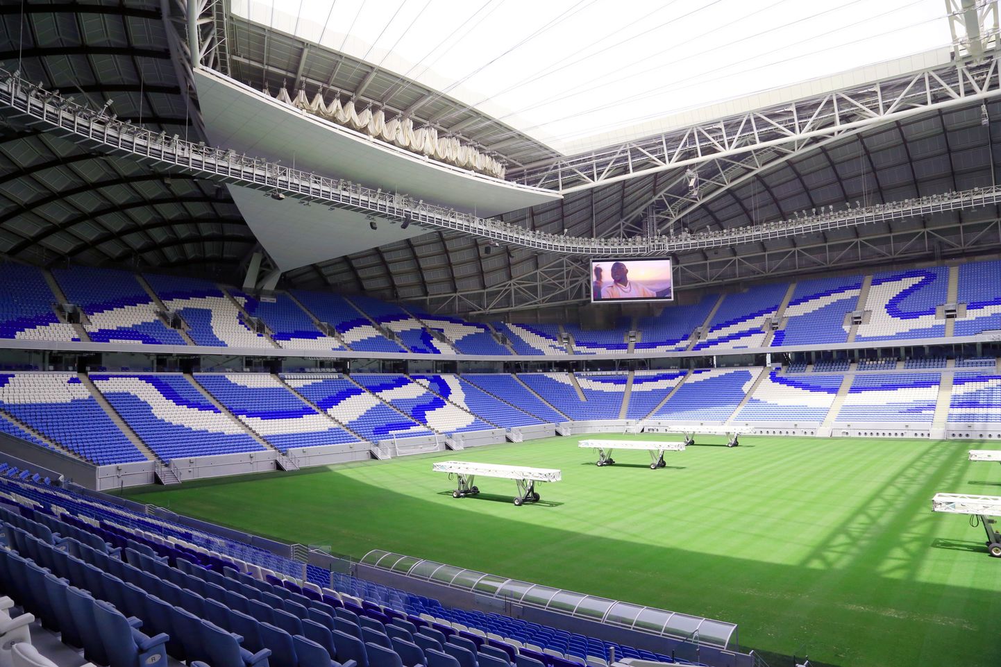 Katari Al-Wakrah Al-Janoubi staadion, mis on üks selle aasta jalgpalli MM-i staadionitest