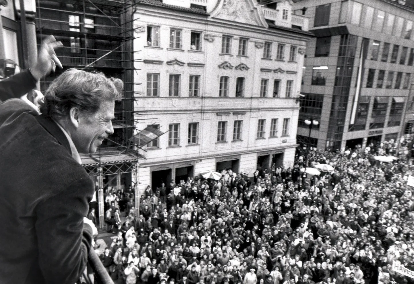 Вацлав Гавел в 1989 году